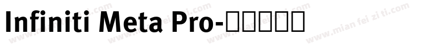 Infiniti Meta Pro字体转换